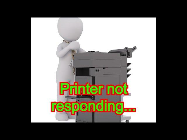 Printer not responding fix