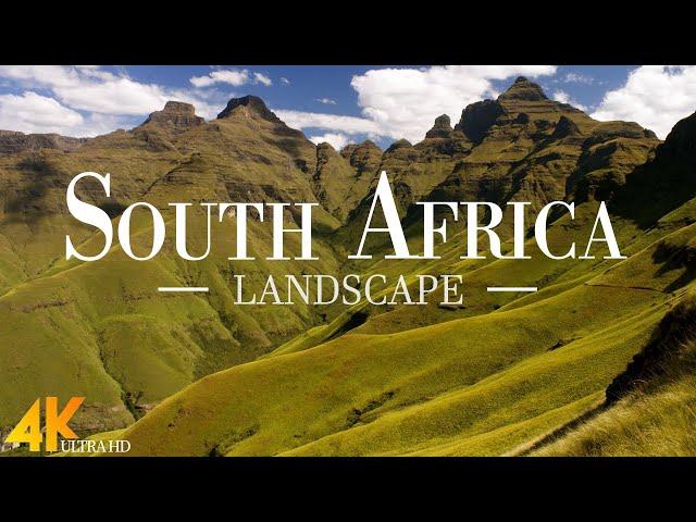 South Africa in 4K ULTRA HD - Amazing Beautiful Landscape, Scenic Relaxation Film With Calming Music