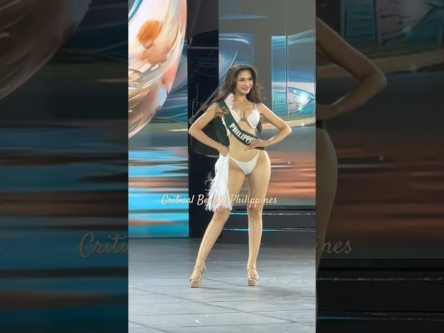 Yllana Marie Aduana during the Top 20 Swimsuit Competition #missearth2023 #criticalbeautyph