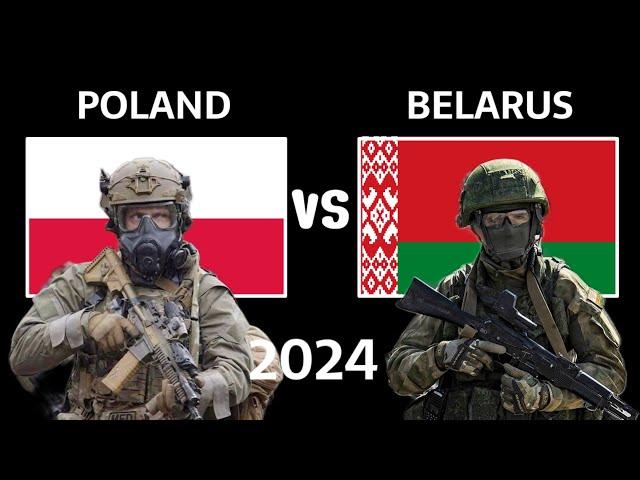 Poland vs Belarus | Military Power Comparison 2024 | Power Comparison