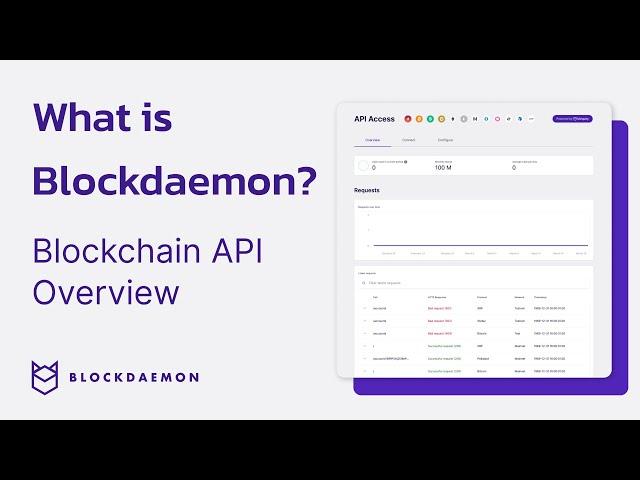 Blockdaemon's Unique API, Ubiquity