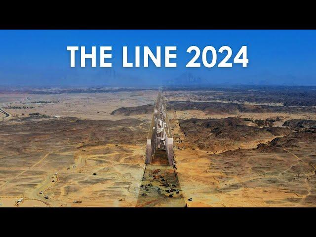 THE LINE Bau-Update - 2024