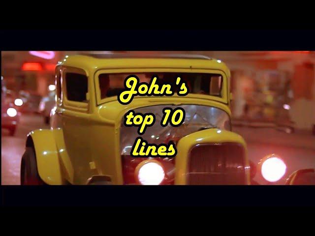 Top 10 Best Quotes - John Milner - American Graffiti (Blu-ray 1080p)