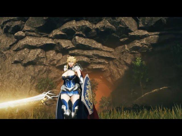 Elden Ring (PC mods) - Artoria Pendragon lancer moveset