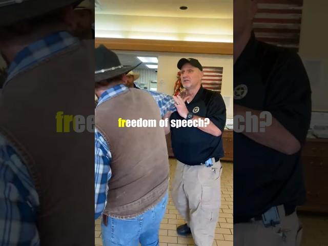 BAD COPS Arrest Man for BAD WORD #freespeech #lawsuit #police #lawenforcement