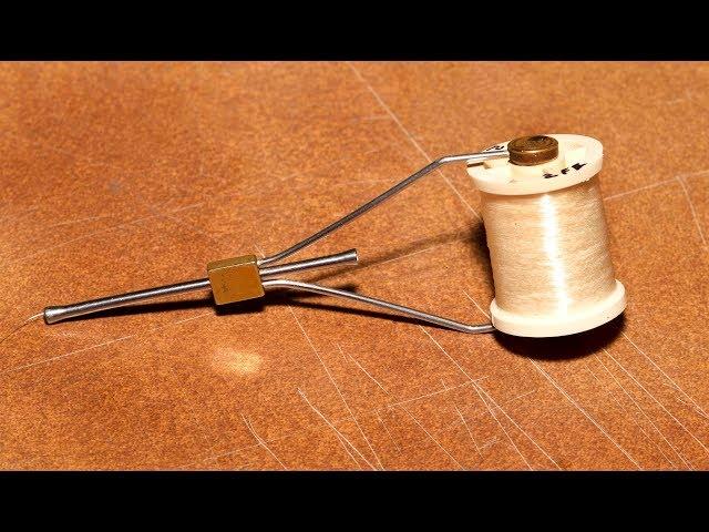 Mono-filament for Fly Tying thread (How to spool it on a bobbin)