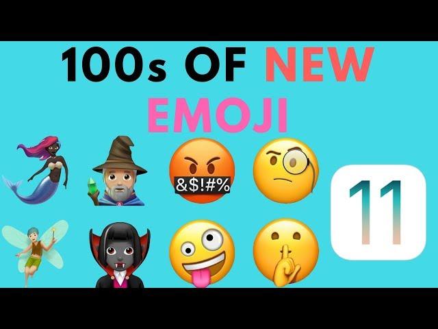  NEW iOS 11.1 EMOJIS Coming SOON! // FIRST LOOK // SNEAK PEEK