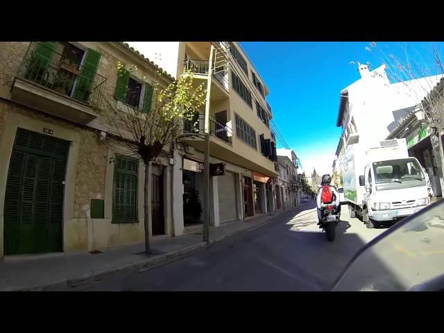 Vuelta en moto Orient Mallorca