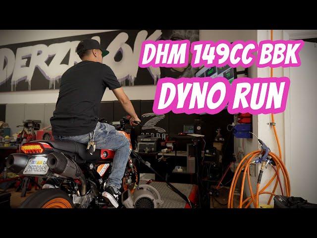 DHM 149cc BBK Dyno Run on the 2022 Honda Grom!