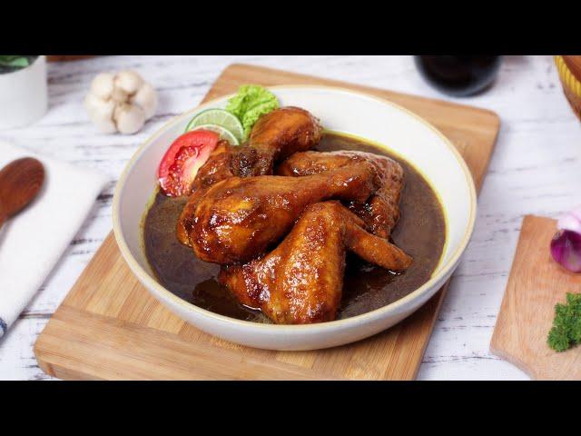 Ayam Masak Kecap Simple - Aroma legit dari Kecap Membuat Semakin Berselera Makan