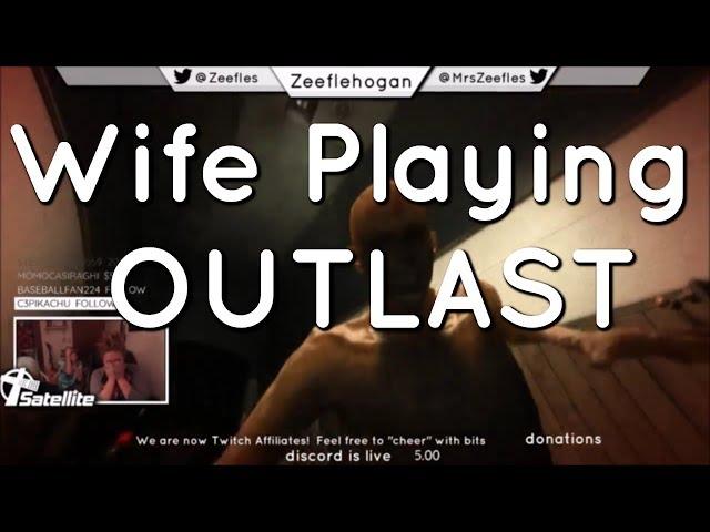 Girl Playing Outlast - He Doesn't Have Lips