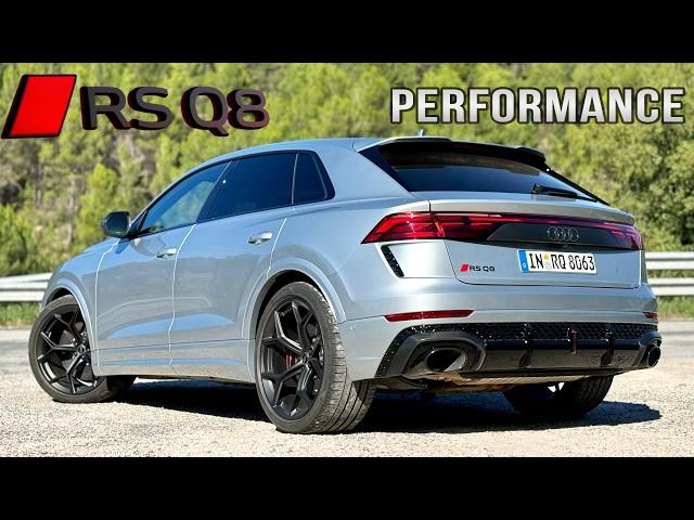 2025 NEW! Audi RSQ8 Performance // REVIEW on PERFECT ROAD & 0-100 100-200