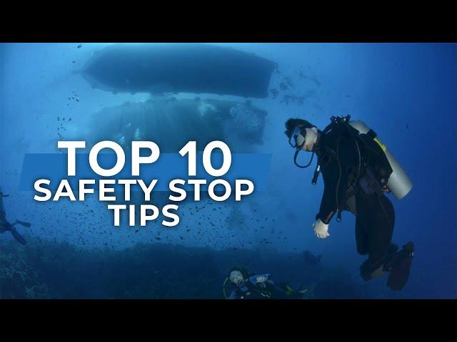 Safety Stop Tips | #Top10 #scuba | @ScubaDiverMagazine