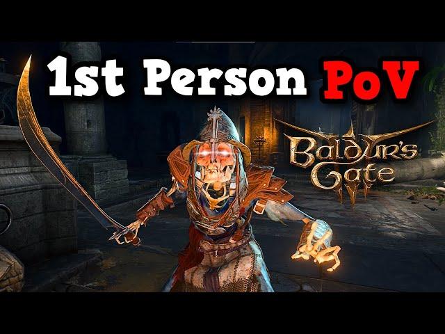 Can You Beat Baldur's Gate 3 While Locked In First Person PoV?