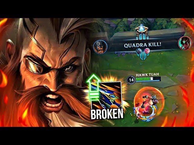 OLAF IS THE CHAMPION OF THIS PATCH!!! (BROKEN) MUST WATCH