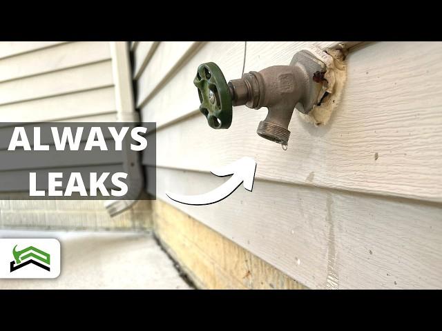 How To Fix A Leaking Outdoor Faucet | Easy DIY Fix!