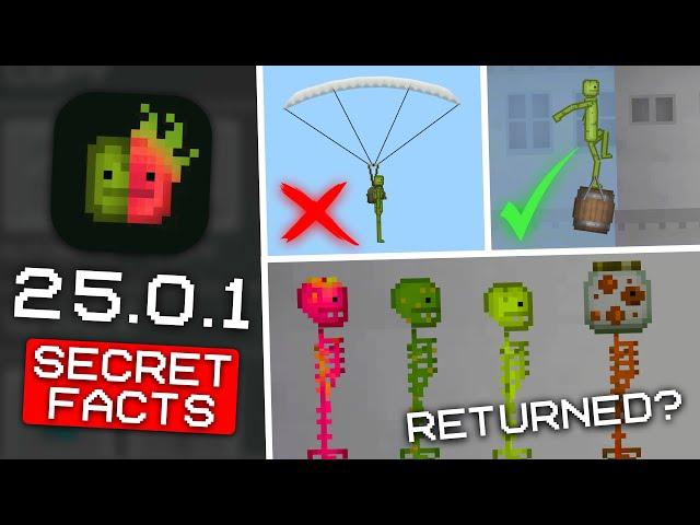 UPDATE 25.0.1: NEW SECRET FACTS in Melon Playground