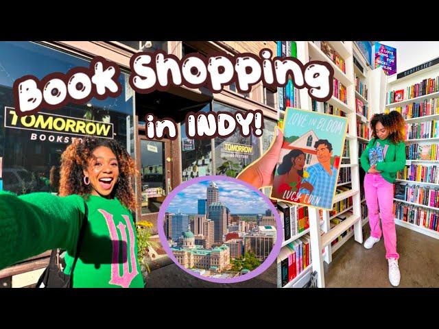 come BOOK SHOPPING with me in INDIANAPOLIS!! *Independent Bookstores ONLY* 