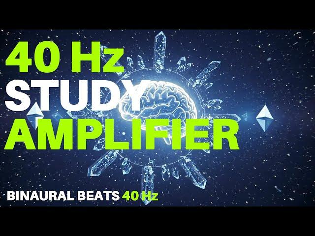 40Hz Binaural Beats to Enhance Focus | Brainwave Music for Work & Study