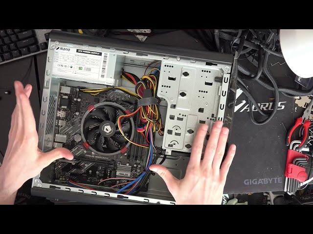 Taking a look inside the Ebuyer Xenta prebuilt with a Ryzen 4750G.