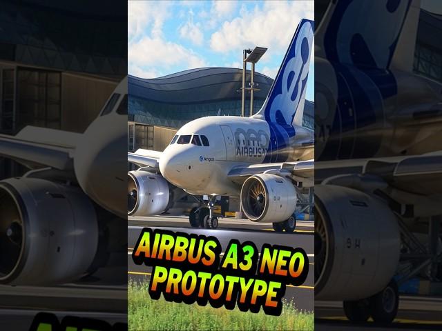 New Airbus Prototype - A3 Neo | The Future Of Small Planes #shorts #aviation #flight