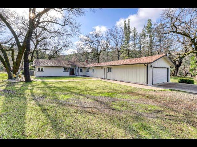 SPECIAL 5.38-acre RANCH PROPERTY in coveted countryside Hickok Community nestled in Sierra Foothills