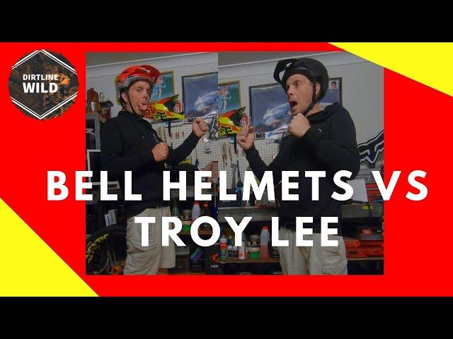 MTB Helemets Bell Vs Troy Lee