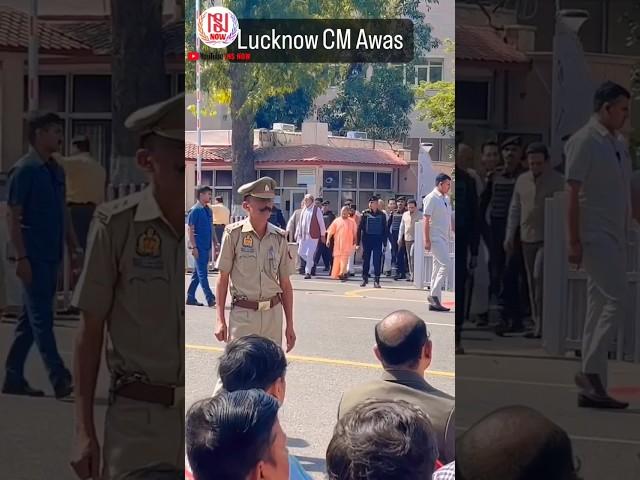 CM Yogi Royal Entry #yogiadityanath #explore #shorts