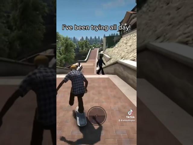IS THIS POSSIBLE!?! #skate3 #tiktok #clips