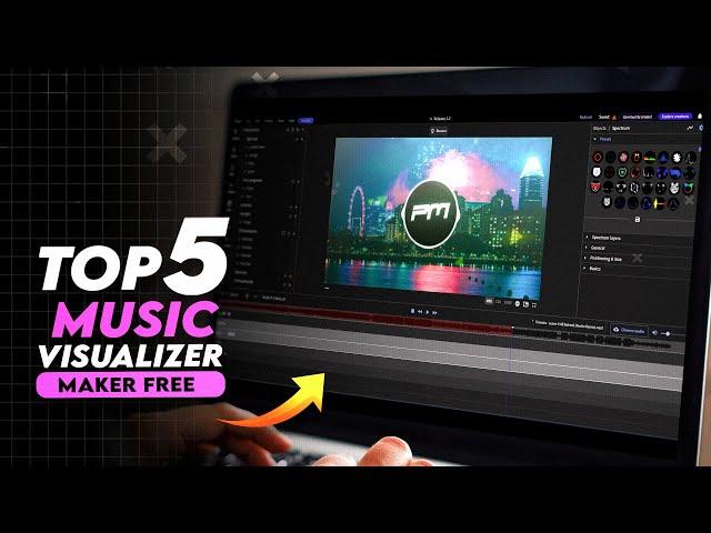 TOP 5 Best Audio Visualizer Maker Online 2024 | Free No Watermark