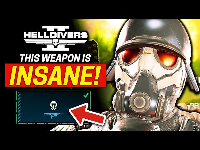 Helldivers 2 just changed the game... new weapon type!