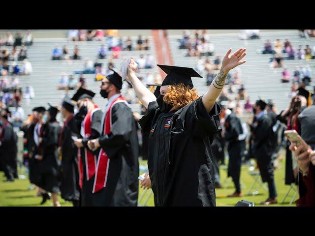 Virginia Tech 2021 Commencement - College of Science