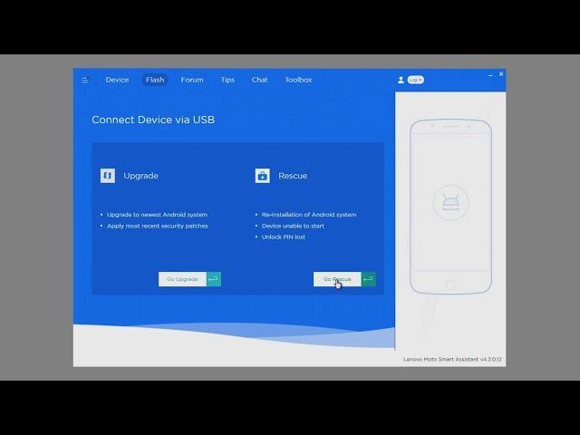 Lenovo / Moto Smart Assistant (LMSA) Rescue