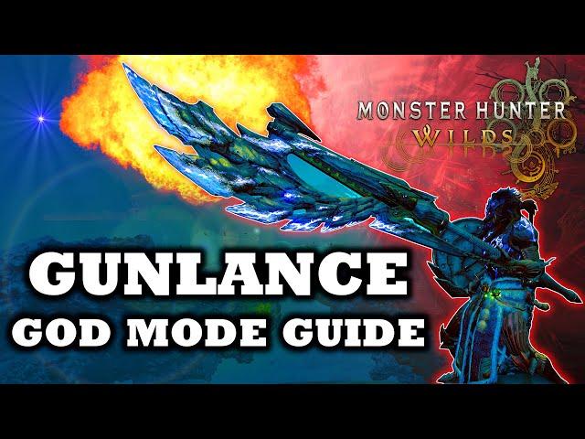 GOD TIER Gunlance Playstyle & Best Combos In Monster Hunter Wilds | Ultimate Gunlance Guide