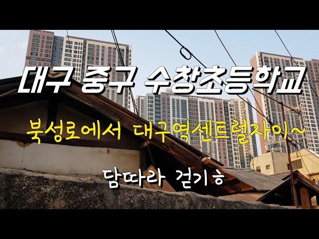 대구 중구 수창 초등학교.북성로 공구골목.대구역 센트럴자이.수창청춘맨숀ㅣ 옛골목길 탐방ㅣ담따라걷기ㅣ국민학교 세대 추억여행