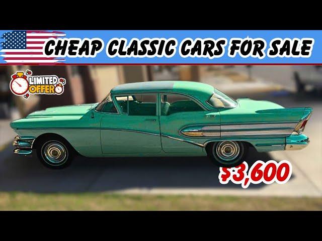 Cheap Classic cars for Sale