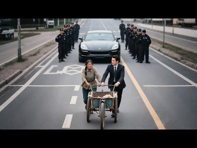 The rural woman is the biological mother of the CEO, CEO takes her back to his wealthy family