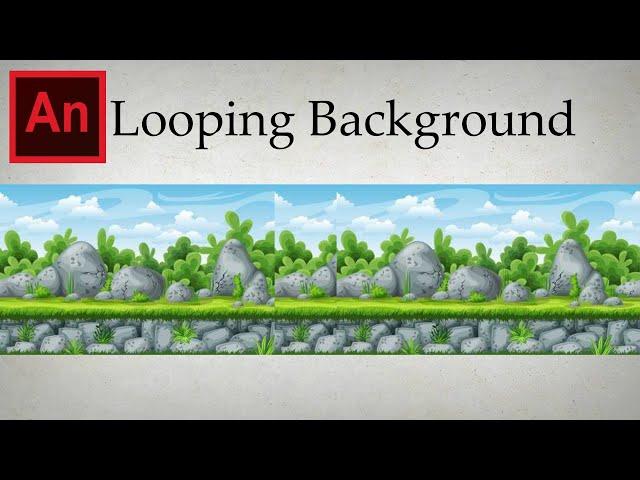 How to Create a Looping Background | Adobe Animate CC