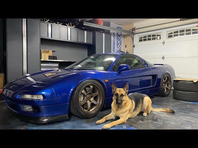 NSX Cold Start | Zanardi Battery Install