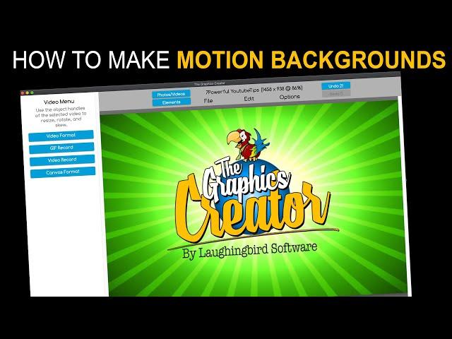 HOW TO CREATE MOTION GRAPHICS  with Laughingbird Software 2020