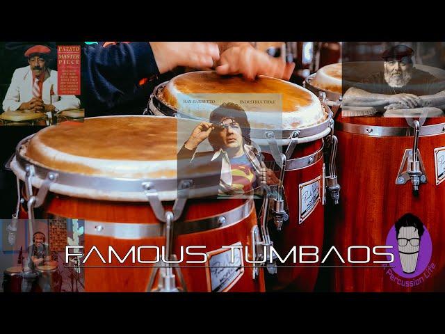 Playing 10 Famous Tumbaos on Congas