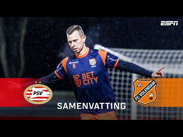 HATTRICK Robert MÜHREN & HENK VEERMAN geeft 3️⃣ ️ssists | Samenvatting Jong PSV - FC Volendam