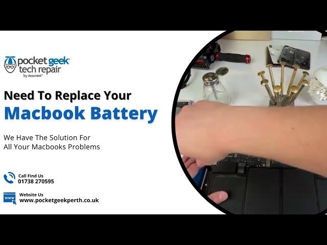Apple Mac Battery Replacement | Pocket Geek Tech Repair Perth