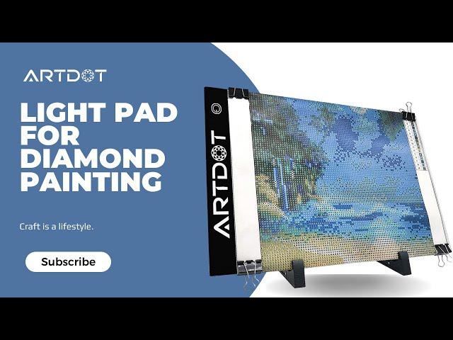 We got 4 Different Sizes of Light Pads for Diamond Art Paintings