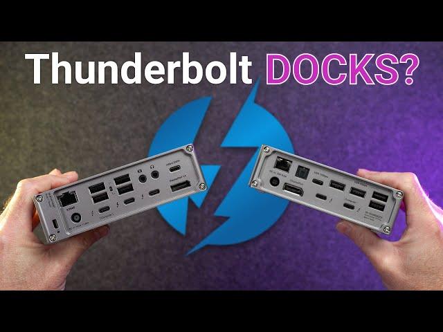 Should you get a Thunderbolt Dock for Mac? Also, Hub vs Docking Station!