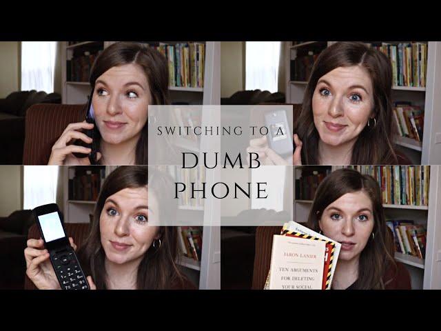 Switching to a Dumb Phone | Living without Social Media | Digital Minimalism | Getting a Flip Phone