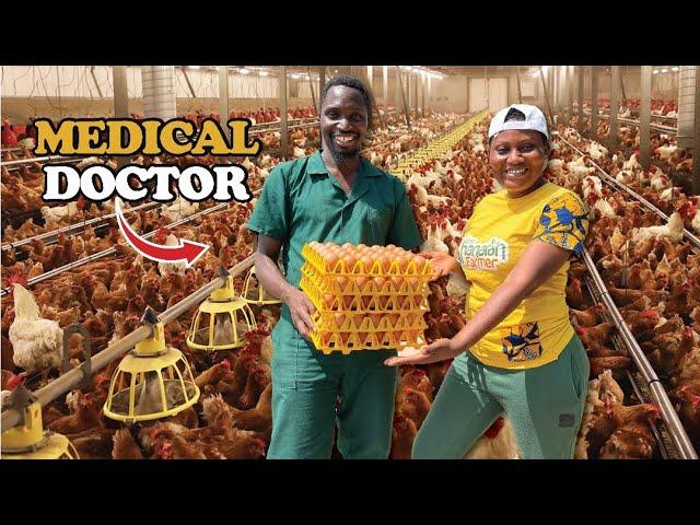 He Resigned As A Doctor At The Age Of 30 To Become The Biggest Millionaire Poultry Farmer In Uganda