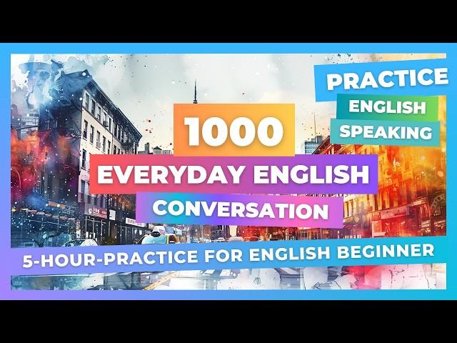 Daily English 1000 Sentences | Learn English Conversation by Topic #dailyenglish