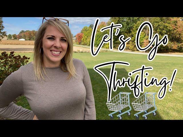 Let's Go Thrifting! || Thrift With Me at My Favorite Thrift Store || Homeschool Mom