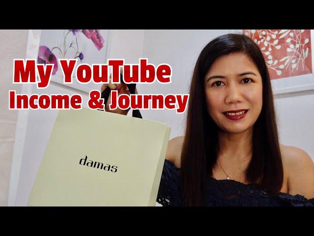 My YouTube Income and Journey I The Rhonzie Vlog